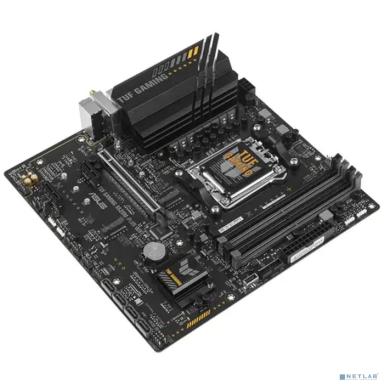 ASUS TUF GAMING A620M-PLUS WIFI (Socket AM5, mATX, 4xDDR5(128GB), 2xDP/HDMI 2.1, 1xPCIe 4.0x16/2xPCIe 3.0, 1xLAN (2.5GbE), Wi-Fi, BT, 4xSATA 6Gb/s, 2xM.2, 2xUSB 3.2, 4xUSB 2.0, 1xPS/2)