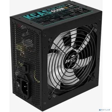 Блок питания AeroCool KCAS PLUS GOLD 650 650W, 80 Plus Gold