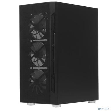 1STPLAYER FIREBASE XP Black / ATX / 4x120mm LED fans / XP-BK-4F1