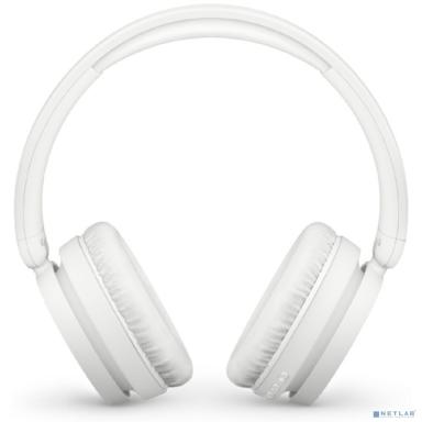 Полноразмерные PHILIPS TAH5209WT/00 Bt 5.3/ 65hrs/Bass Boost/быстрая зарядка/подключение к 2 устройствам