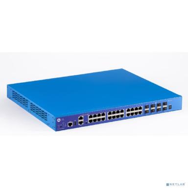 Т-КОМ ТГК-363-20/8д-П/р Управляемый L3 PoE-коммутатор, стек, 20x1000Base-T, 4x10GBase-X SFP+, 4xCombo 1000Base-T/SFP, (24 порта PoE 802.3af/at, PoE-бюджет 370 Вт), расширенное ПО