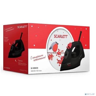 Утюг WITH LOVE SC-SI30K70 BLACK SCARLETT