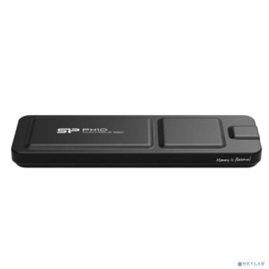 Твердотельный диск 2Tb Silicon Power PX10, External, USB TypeC 3.2, Черный, read/write 1050/1050 Mb/s