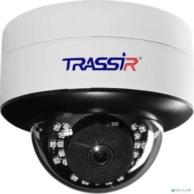 Камера видеонаблюдения IP Trassir TR-D3121IR2 v6 (B),  1080p,  2.8 мм,  белый
