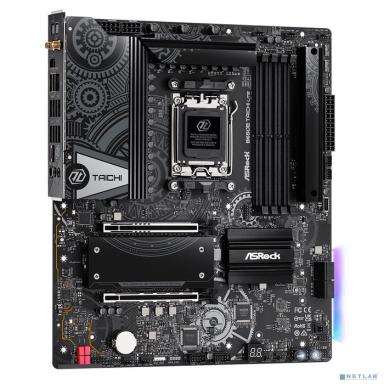Материнская плата, ASRock, B650E TAICHI LITE (4710483943508), AM5, B650, 4xDDR5 7600+(OC), 4xSATA3, 3xM.2 (2*PCI-E 4.0x4, 1*PCI-E 5.0x4), Raid, 1xHDMI, 1xUSB4 Type-C Port, 2xPCI-Ex16, WiFi, ATX