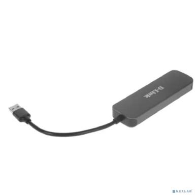 D-Link DUB-H4/B/D1A Компактный концентратор с 4 портами USB 2.0