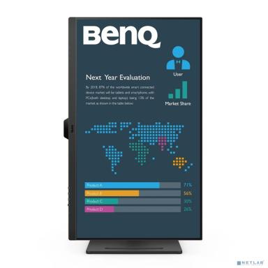 LCD BenQ 31.5" BL3290QT {IPS 2560x1440 60Hz 5ms 350cd HDMI DisplayPort 3xUSB3.2 USB-C(65W)}