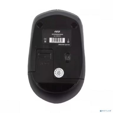 Мышь HIPER беспроводная HOMW-091 {1600dpi, черный, USB, 4кнп}