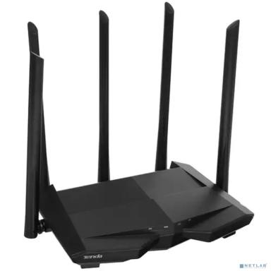 TENDA AC11 Wi-Fi маршрутизатор  двухдиапазонный стандарта AC1200 , 5 внешних антенн 6dBi, 1-port 10/100/1000Mbps WAN, 3-ports 10/100/1000Mbps LAN