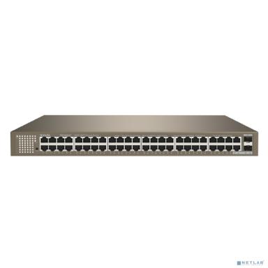 TENDA TEG1050F Коммутатор в стойку 48-Ports 10/100/1000 Base-T + 2-Ports 1000 Base-X SFP