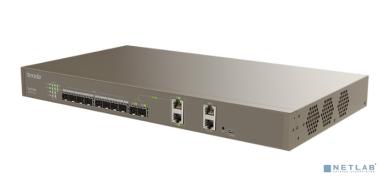 TENDA TES7008 Оптический сетевой терминал GPON OLT, PON Port 8*SFP slot, Follow ITU-TG.984.2 ClassB+/ClassC+/ClassC++