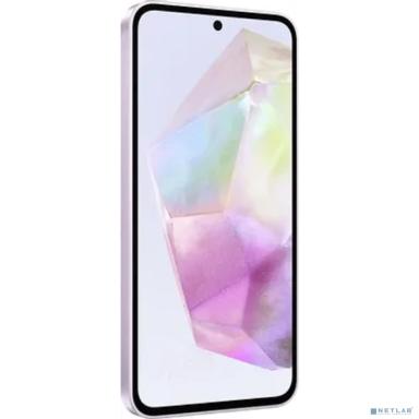 Смартфон Samsung SM-A356E Galaxy A35 5G 256Gb 8Gb лаванда моноблок 3G 4G 2Sim 6.6" 1080x2340 Android 14 50Mpix 802.11 a/b/g/n/ac/ax NFC GPS GSM900/1800 GSM1900 TouchSc Protect microSD max1024Gb