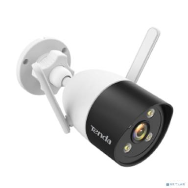 TENDA CT3 Уличная цилиндрическая полноцветная Wi-Fi видеокамера 1080P, объектив 4мм, ИК ночного видения 30м, IP66