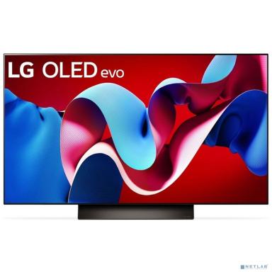 LG 48" OLED48C4RLA.ARUB темно-серый {Ultra HD 120Hz DVB-T DVB-T2 DVB-C DVB-S2 USB WiFi Smart TV}
