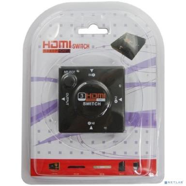 Rexant (17-6912) Переключатель гнездо HDMI на 3 гнезда HDMI, без питания, пластик