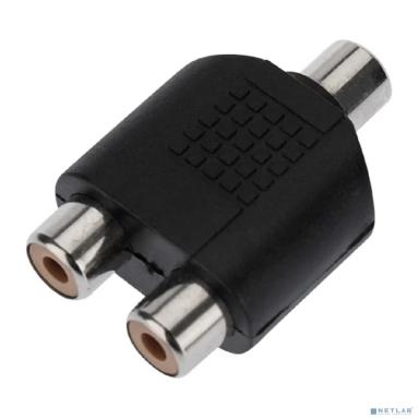 Rexant (14-0422) Переходник 1 гнездо RCA - 2 гнезда RCA