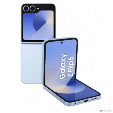 Смартфон Samsung SM-F741B Galaxy Z Flip 6 5G 512Gb 12Gb голубой раскладной 3G 4G 1Sim 6.7" 1080x2640 Android 14 50Mpix 802.11 a/b/g/n/ac/ax NFC GPS GSM900/1800 GSM1900 TouchSc Protect