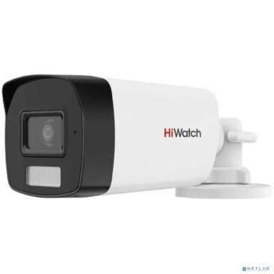 Камера видеонаблюдения аналоговая HiWatch DS-T520A (2.8mm) 2.8-2.8мм HD-CVI HD-TVI цв. корп.:белый