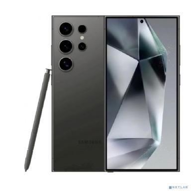 Смартфон Samsung SM-S928B Galaxy S24 Ultra 5G 256Gb 12Gb черный титан моноблок 3G 4G 6.8" 1440x3120 Android 14 200Mpix 802.11 a/b/g/n/ac/ax/be NFC GPS GSM900/1800 GSM1900 TouchSc Protect