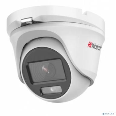 Камера видеонаблюдения аналоговая HiWatch DS-T203L 3.6-3.6мм HD-CVI HD-TVI цв. корп.:белый (DS-T203L (3.6 MM))