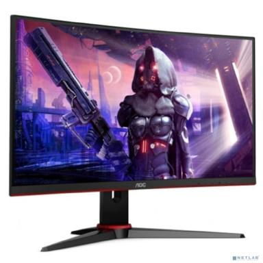 Монитор AOC 23.6&quot; C24G2AE/BK Black (VA, 1920x1080, HDMI+HDMI+DP, 1 ms, 178°/178°, 250 cd/m, 3000:1 (80M:1) 165Hz, MM, Curved) (148207)