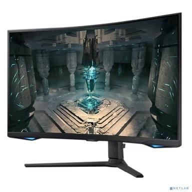 LCD Samsung 31.5" S32BG650EI Odyssey G6 черный {VA 2560x1440 240Hz 350cd 16:9 полуматовая HAS Pivot 178/178 Premium Pro HDMI DisplayPort M/M USB}