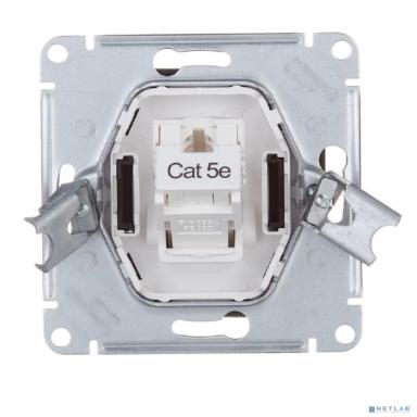 ATLASDESIGN РОЗЕТКА компьютерная RJ45, кат. 5Е, механизм, ПЕСОЧНЫЙ