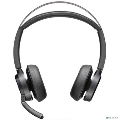 Гарнитура беспроводная/ VOYAGER FOCUS 2 UC,VFOCUS2 C (COMPUTER & MOBILE) USB-C, PREMIUM STEREO BLUETOOTH HEADSET, WITHOUT CHARGE STAND, WORLDWIDE