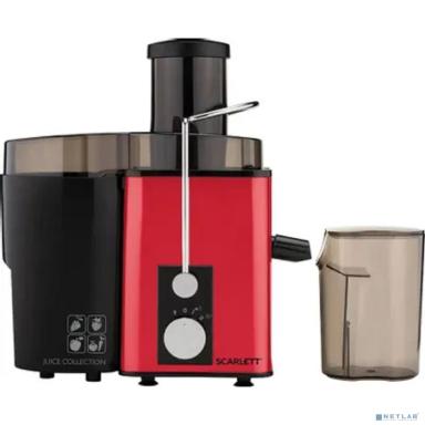 Соковыжималка центробежная Scarlett SC-JE50S49 1000Вт рез.сок.:600мл. красный/черный