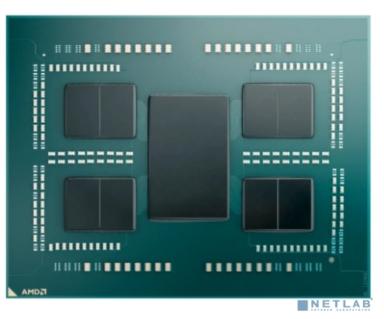 CPU AMD Ryzen Threadripper 7960X OEM (100-000001352) {Storm Peak, C24/T48, Base 4,2 GHz, Turbo 5,3 GHz, Without Graphics, L3 128MB, TDP 350W, sTR5}
