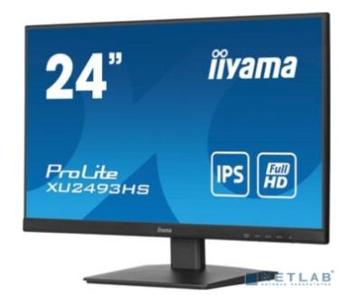 LCD IIYAMA 23.8'' XU2493HS-B6 черный {IPS 1920x1080 100Hz 250cd HDMI DisplayPort M/M}