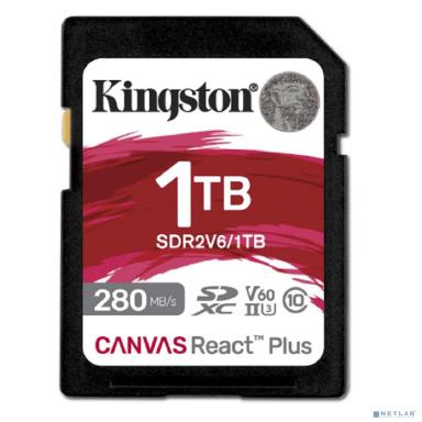 SecureDigital 1TB Kingston SDR2V6/1TB Canvas React Plus w/o adapter