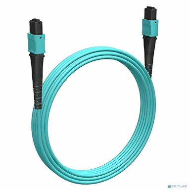 Cabeus FOP-50-OM3-8-MPO(F)-8-MPO(F)-B-3m Кабельная сборка MPO(F) -MPO(F)-8 волокон 50/125 OM3, 3 m, полярность В