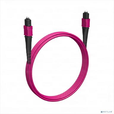 Cabeus FOP-50-OM4-8-MPO(M)-8-MPO(M)-B-1m Кабельная сборка MPO(M) -MPO(M)-8 волокон 50/125 OM4, 1 m, полярность В