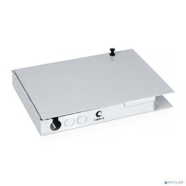 Cabeus JJT-8-SC Бокс оптический настенный на 8 SC (LC duplex) со сплайс пластиной и КДЗС (без пигтейлов и проходных адаптеров)
