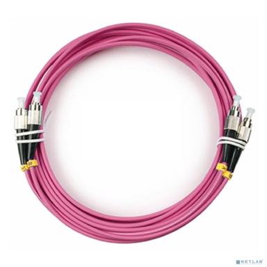 Cabeus FOP-50-OM4-FC-FC-5m Шнур оптический duplex FC-FC 50/125 mm OM4 5м LSZH