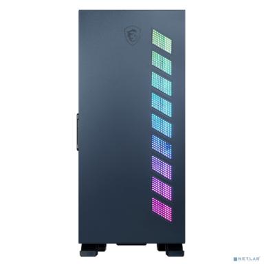 Корпус MSI MAG VAMPIRIC 300R PACIFIC BLUE Black Mid-Tower (ATX/mATX/Mini-ITX, без БП, Steel, Plastic, Tempered Glass, HD