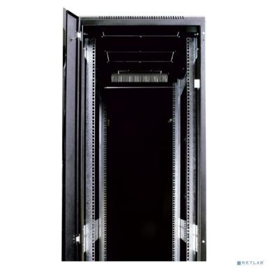 ЦМО Шкаф телекоммуникационный напольный 36U (600 x 800) дверь стекло, чёрный, ШТК-М-36.6.8-1ААА-9005