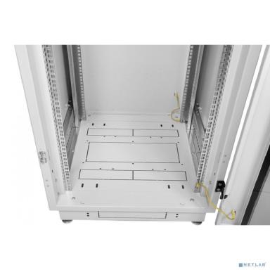 ЦМО Шкаф телекоммуникационный напольный 48U (600 x 800) дверь перфорированная, 2шт., ШТК-М-48.6.8-44АА