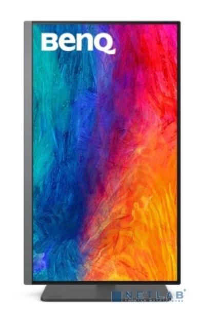 LCD BenQ 27" PD2706U {IPS 3840x2160 60Hz 5ms 1200:1 400cd HDMI DisplayPort 3xUSB3.0 USB-C(PD65W) Thunderbolt3 Speakers Pivot 100% sRGB Calibration Report}