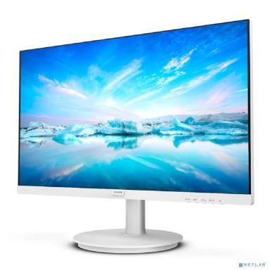 МОНИТОР 23.8" PHILIPS 241V8AW/00 WHITE (IPS, 1920x1080, 75Hz, 4 ms, 178°/178°, 250 cd/m, 1000:1, +HDMI, +MM)