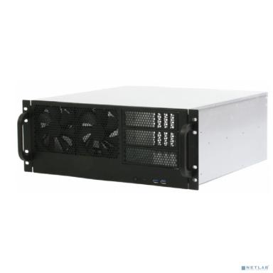 Procase PS443-14-0-RA Корпус 4U server case,3x5.25,черный,без блока питания,глубина 432мм,6-32, фильтр, MB PICMG 1.3, PICMG 1.0