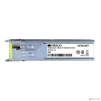 ORIGO OFM330T/3KM/A1A WDM SFP-трансивер, 1000Base-BX-D (Simplex LC), TX: 1550нм, RX: 1310нм, одномод, до 3км
