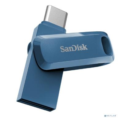 USB накопитель SanDisk Ultra Dual Drive Go USB Type-CTM Flash Drive 32GB Navy Blue 