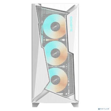 Корпус Gigabyte C301 Glass White MidTower, ATX, USB-C x1, USB3.0 x2, Audio I/O, GPU:400mm, Black, TG 
