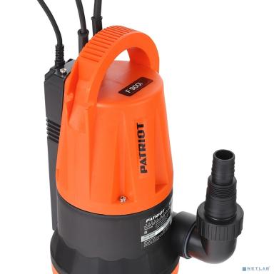 Насос дренажный PATRIOT  F 900i [315302468] { для грязной воды, втроенный поплавок, 920 вт, 14000 л/ч }