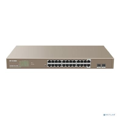 IP-COM G3326P-24-410W L2 Коммутатор PoE управляемый 24-Ports 10/100/1000 Base-T + 2-Ports 1000 Base-X SFP  / 24-Ports PoE (PoE бюджет 370W)
