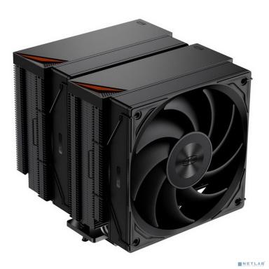 Кулер для процессора/ PCCooler RZ620 BK (260W, 4-pin PWM, 157.5mm, Al/Cu, 6x6mm, 1x120mm, 86.73CFM, 32dBA, 2200RPM, S: 1851/1700/1200/115X, AM5/AM4, black)