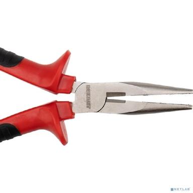 Rexant (12-4617) Тонкогубцы 160 мм никелированные, двухкомпонентные рукоятки 