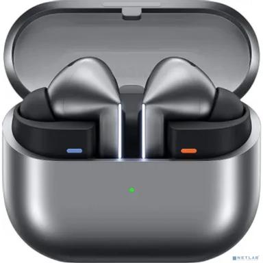 Наушники Samsung Galaxy Buds 3 Pro, Bluetooth, внутриканальные, серебристый [sm-r630nzaacis]